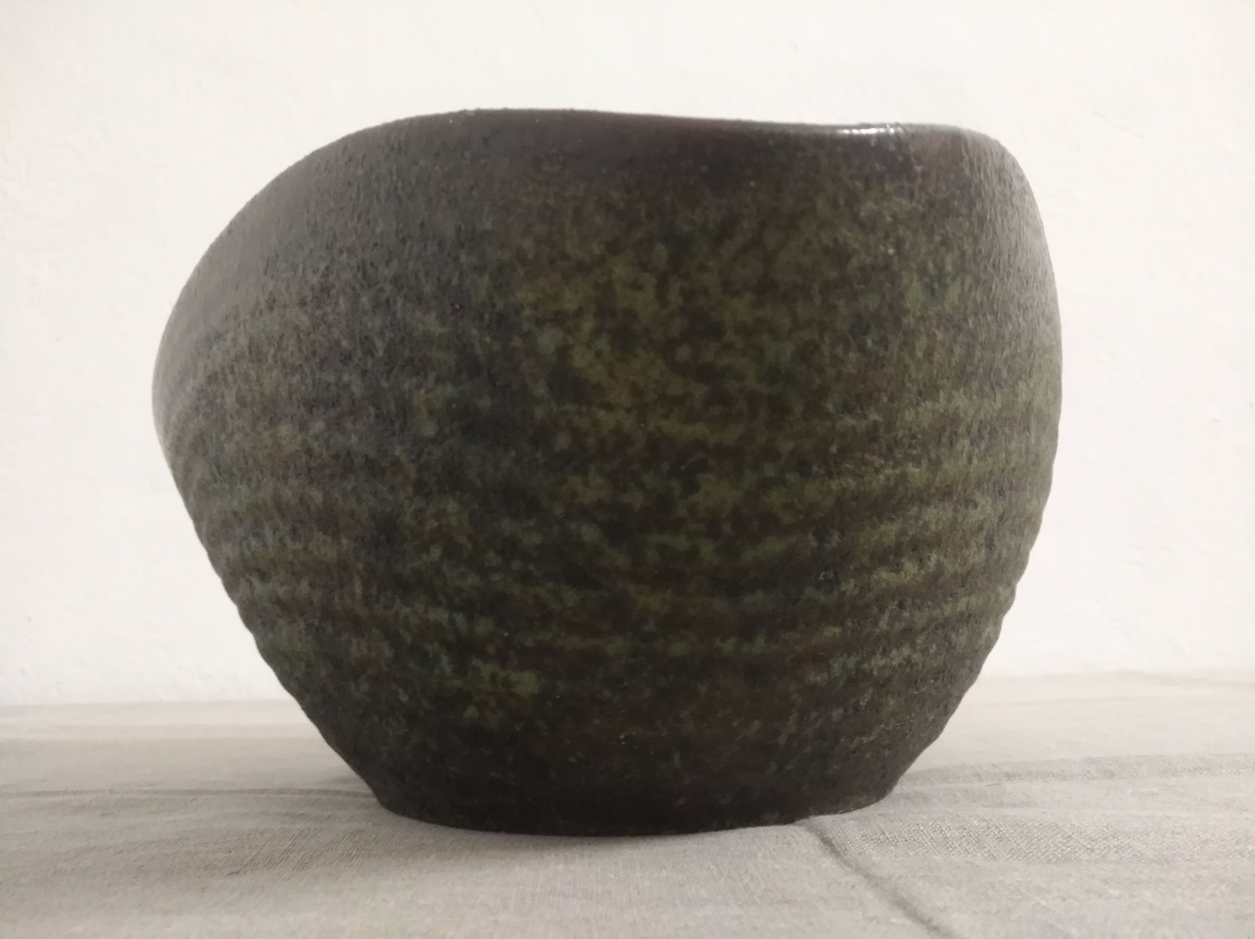 Ceramic salad bowl from the 60s and 70s