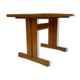 Vintage pine desk 1970s design minimalist