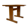 Vintage pine desk 1970s design minimalist