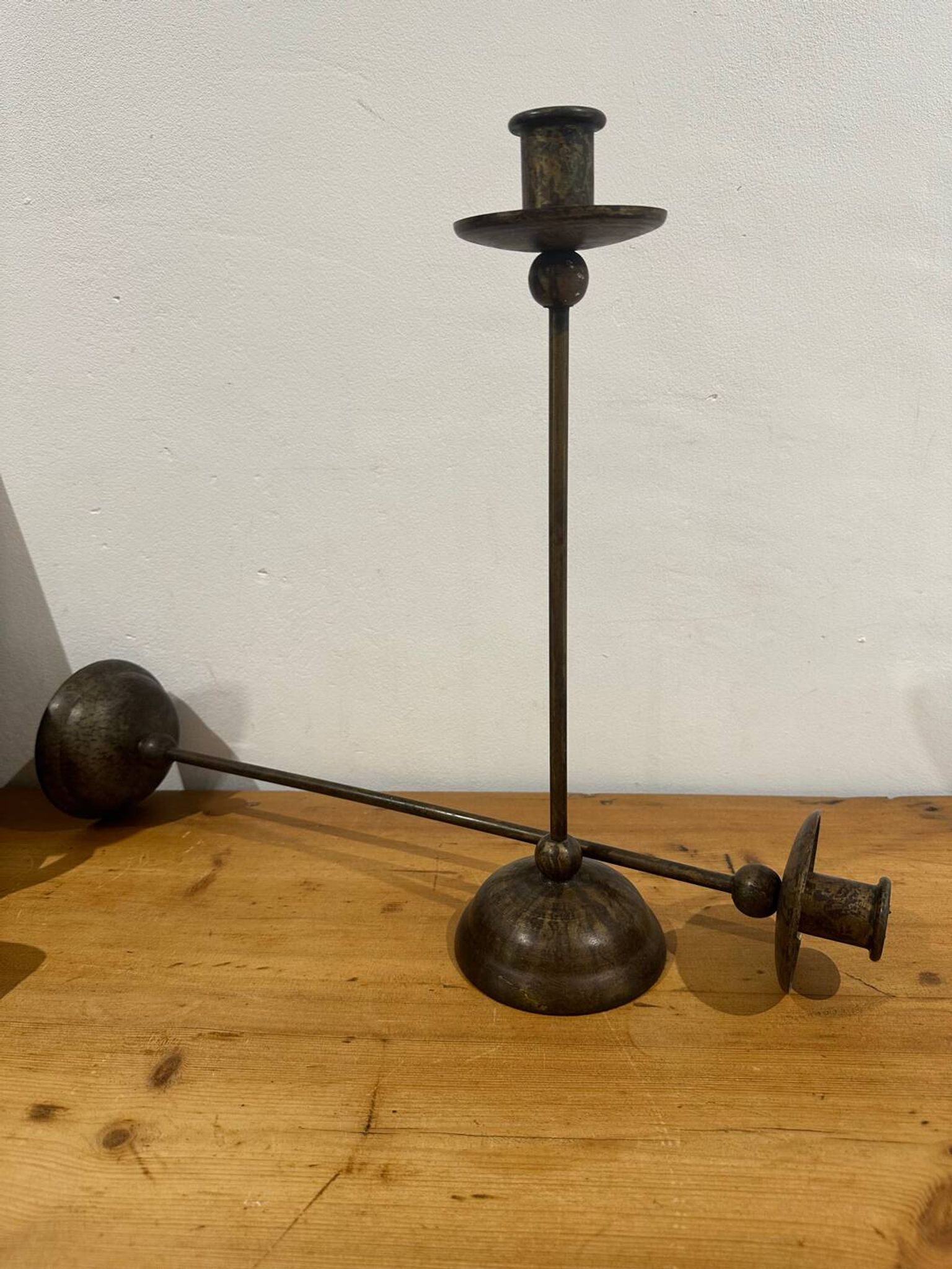 Lot bougeoirs chandelier