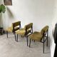 Set de trois chaises années 50