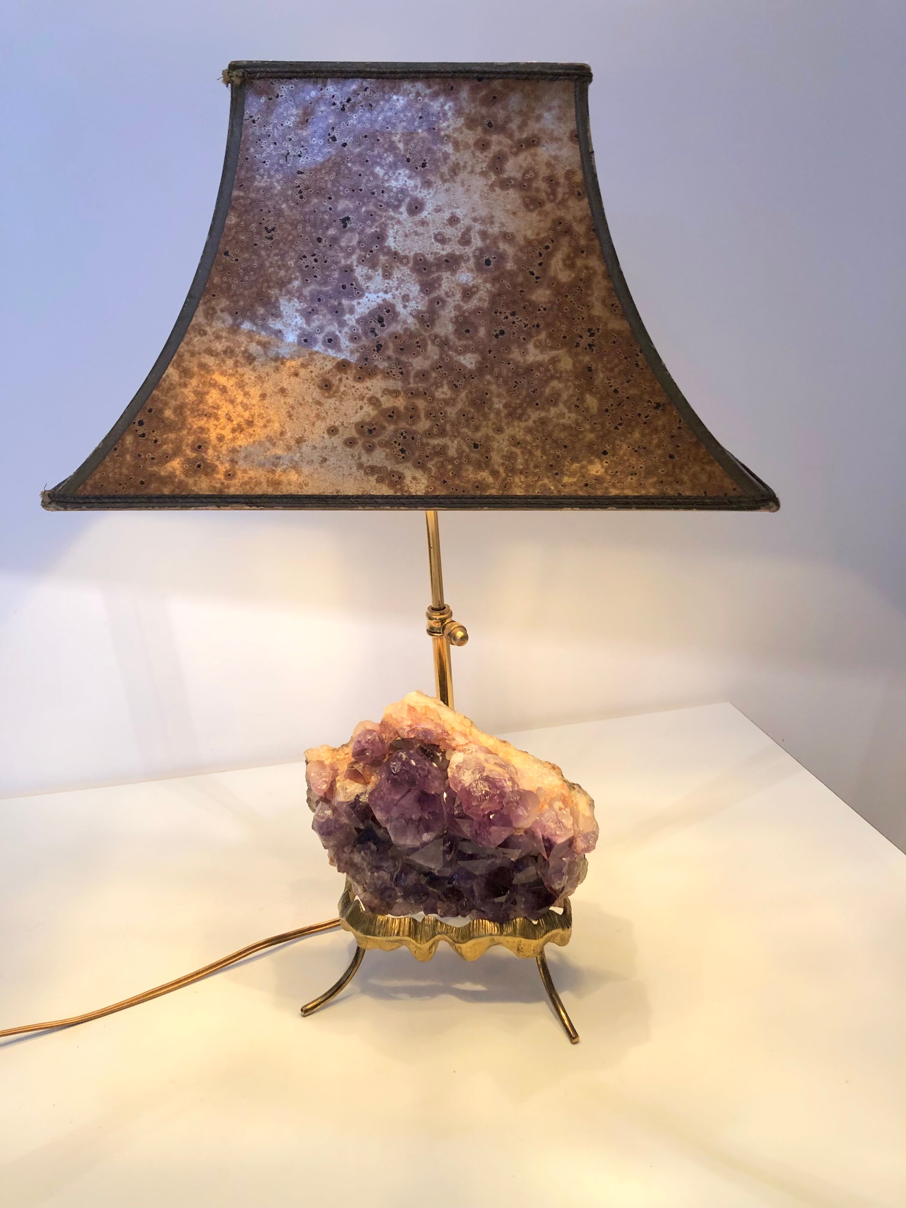 Amethyst lamp 1970