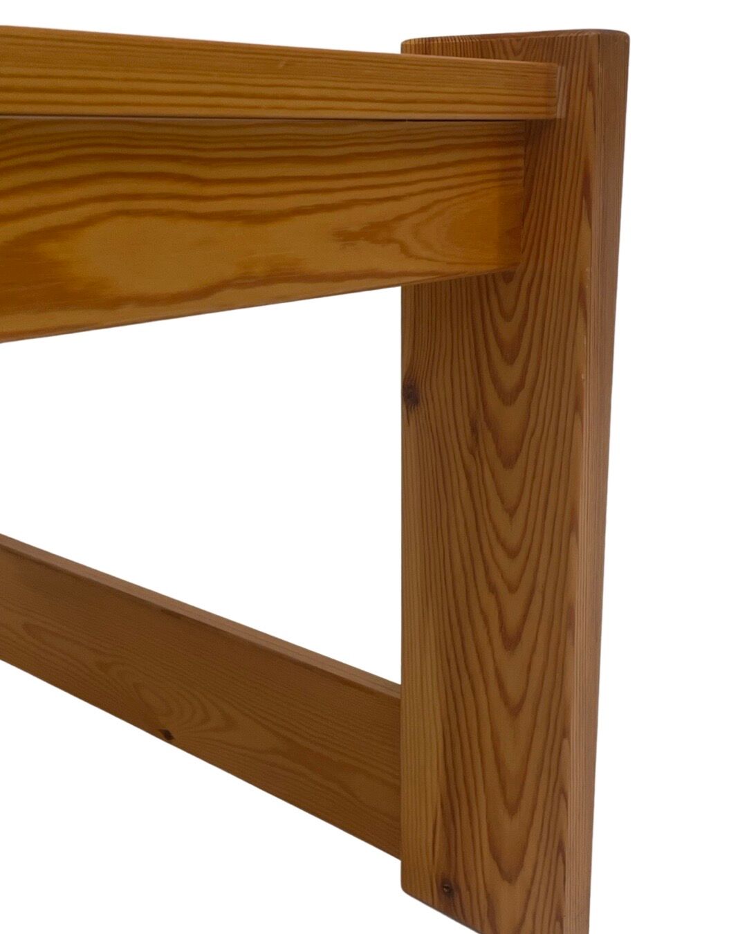 Vintage coffee table pinewood minimalist 1960s