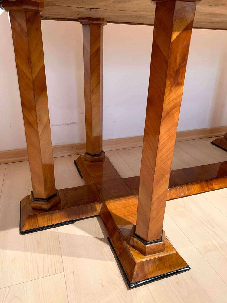 Biedermeier Desk in Cherry Veneer, Austria, 1830s