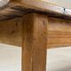 English antique pine dining table