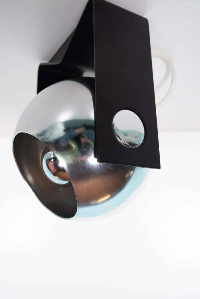70s Space Age style globe lamp, table lamp, wall lamp or ceiling lamp.