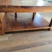 Design coffee table in 2 parts from around 1970.