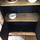 Parisian glass cabinet bookcase