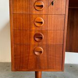 Vintage desk Kai Kristiansen with bar