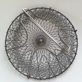 Foldable old salad basket