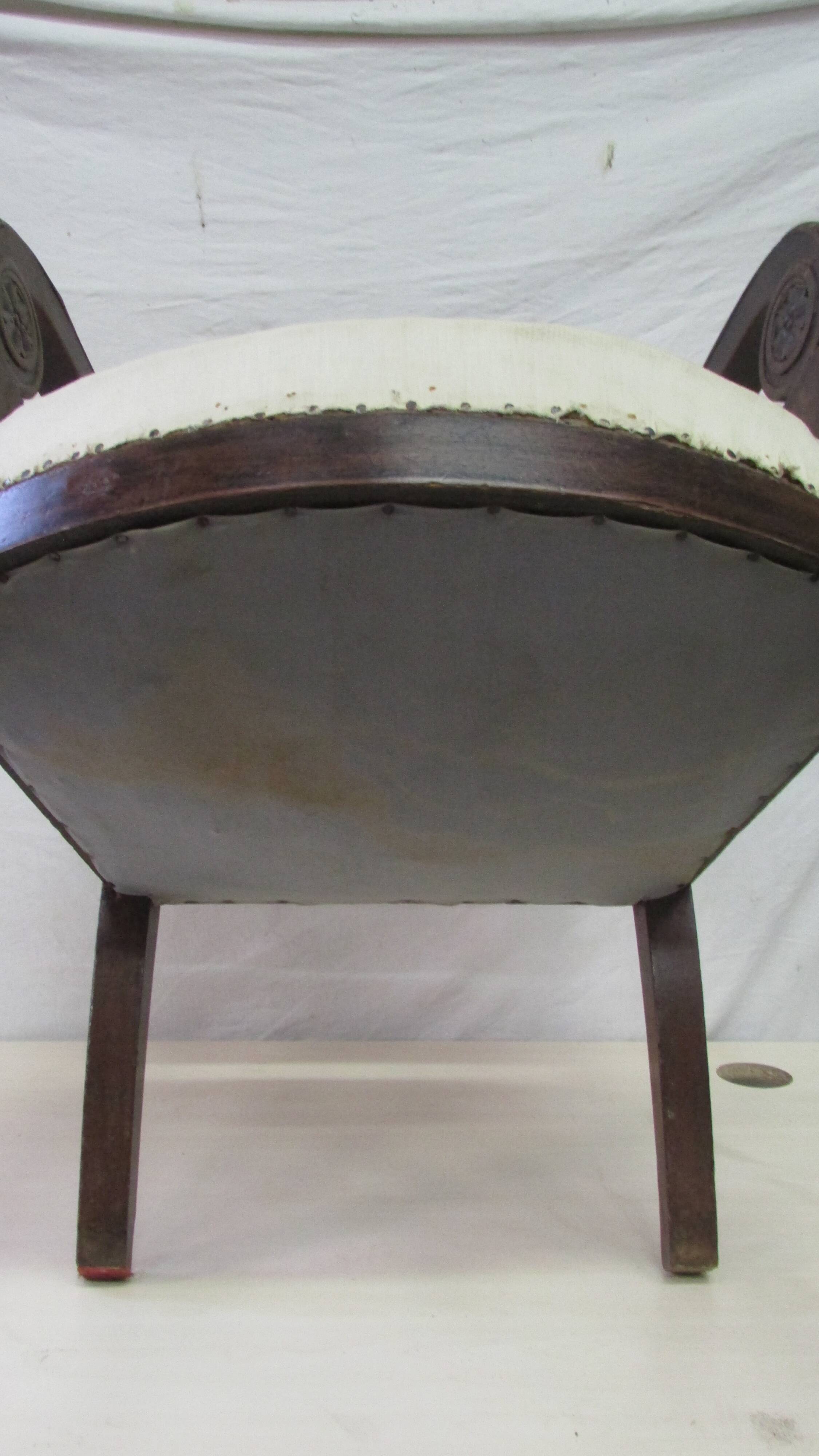 Old armchair of the nineteenth century