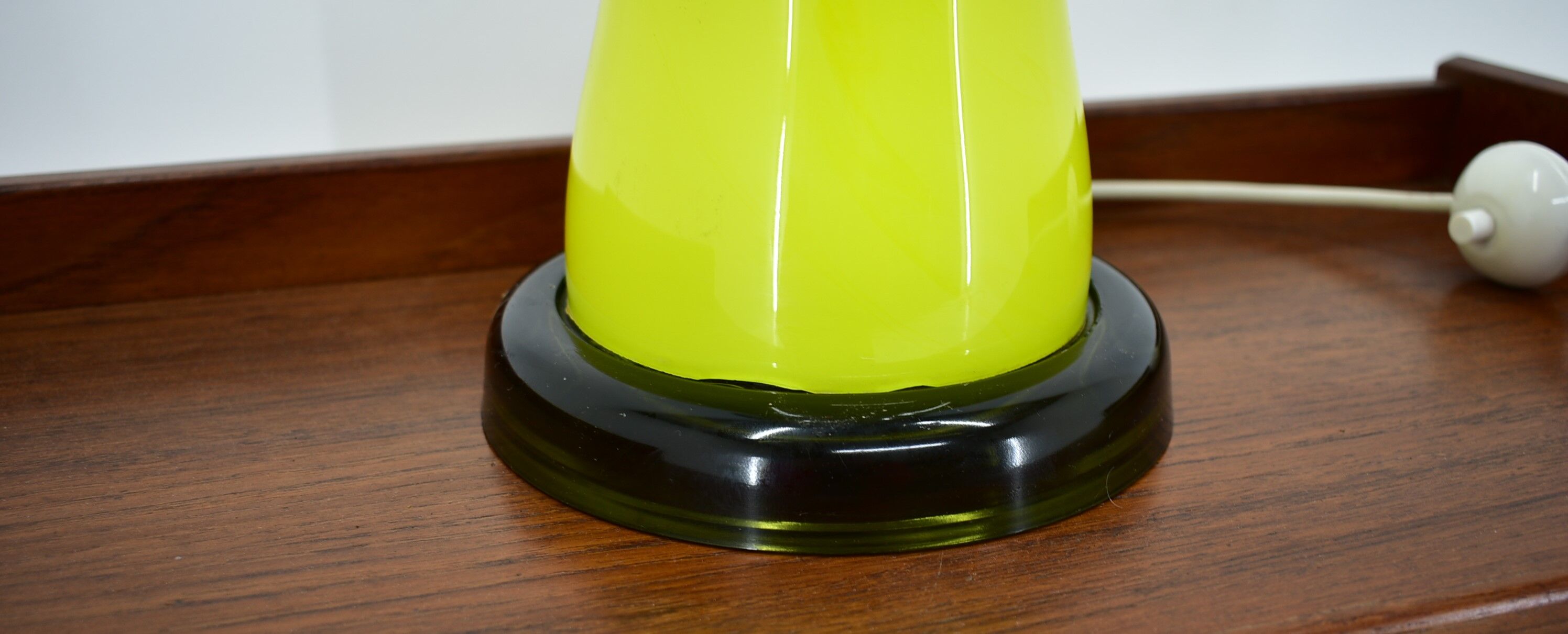 All Glass Table Lamp by Beleuchtungsglass Kombinat Görlitz, 1960s