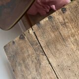 Vintage wooden trunk