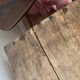 Vintage wooden trunk