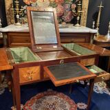 18th-century hairdresser with Louis XVI marquetry decoration.