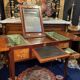 18th-century hairdresser with Louis XVI marquetry decoration.