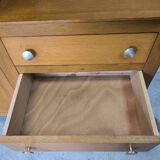 Vintage asymmetrical wardrobe
