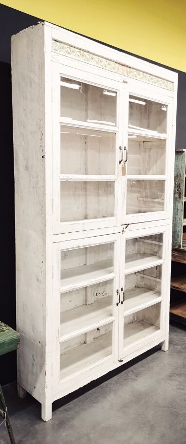 White wooden furniture