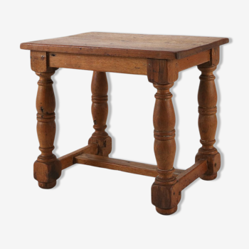 Antique oak wooden side table Ca.1850