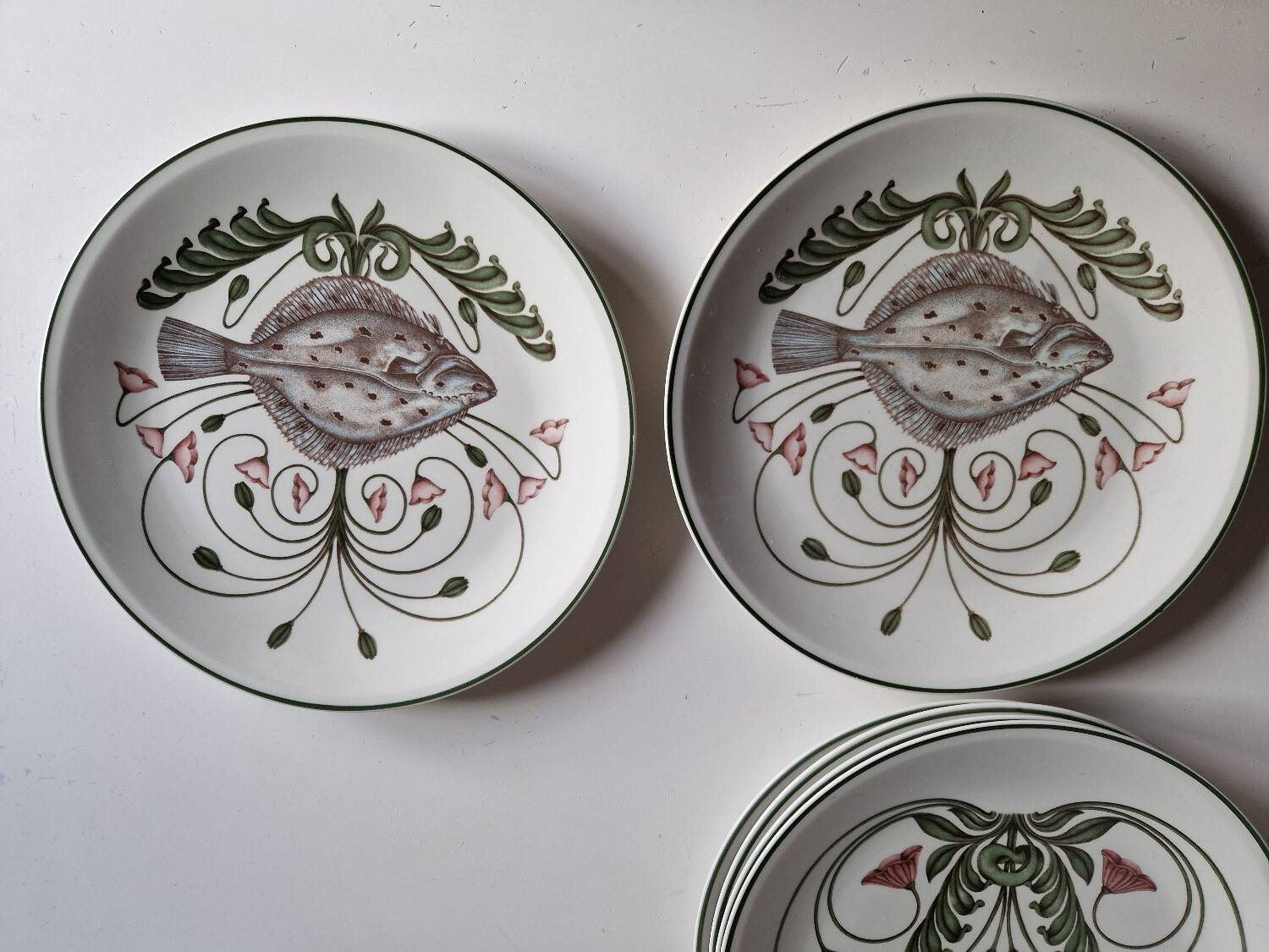 Villeroy and Boch fish service