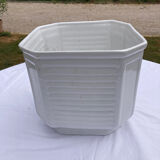 White rectangular pot cover