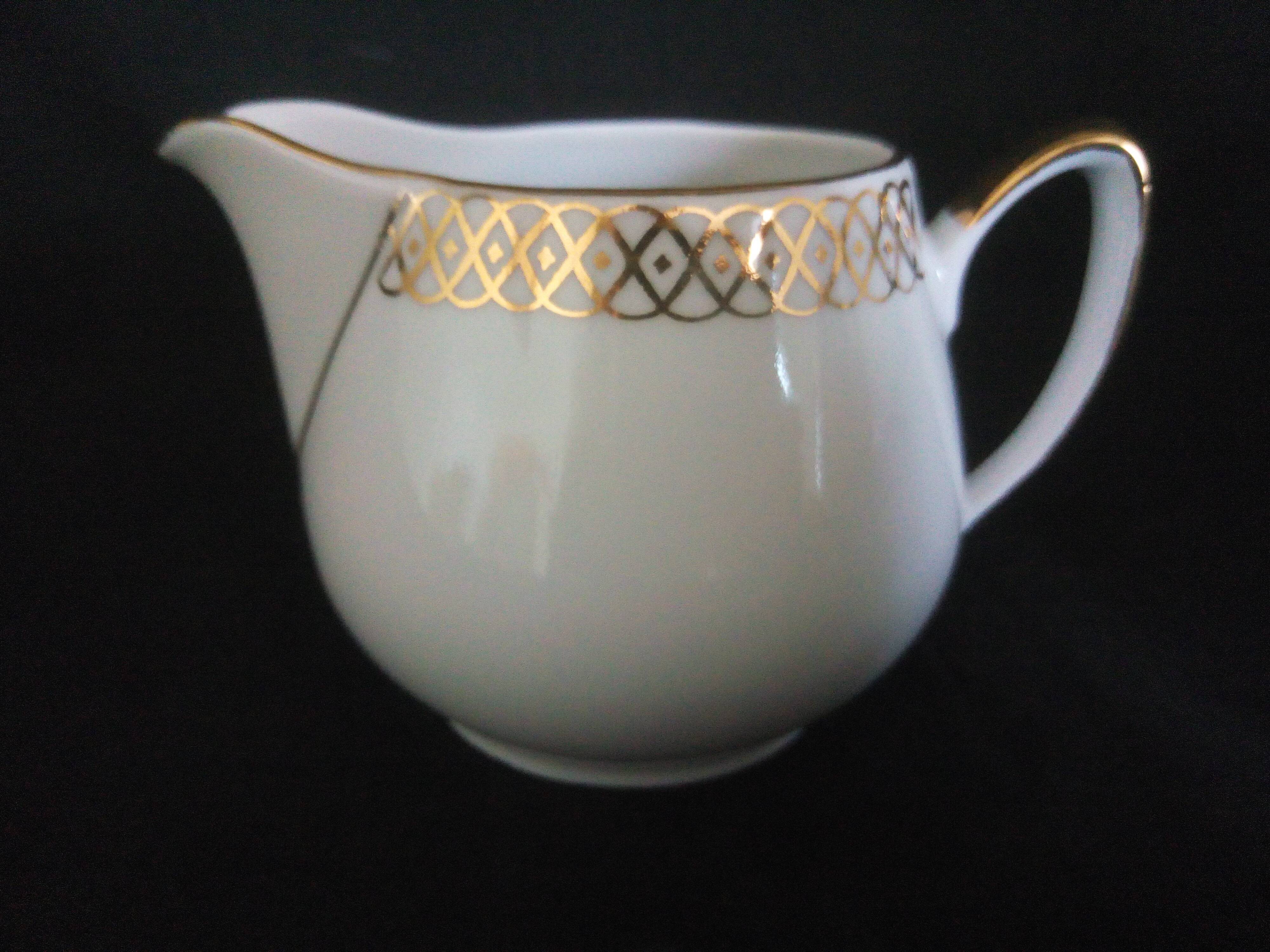 German porcelain coffee set Oscar Schaller (1921 - 1935)