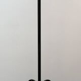 Lampadaire tripode en métal noir 1960