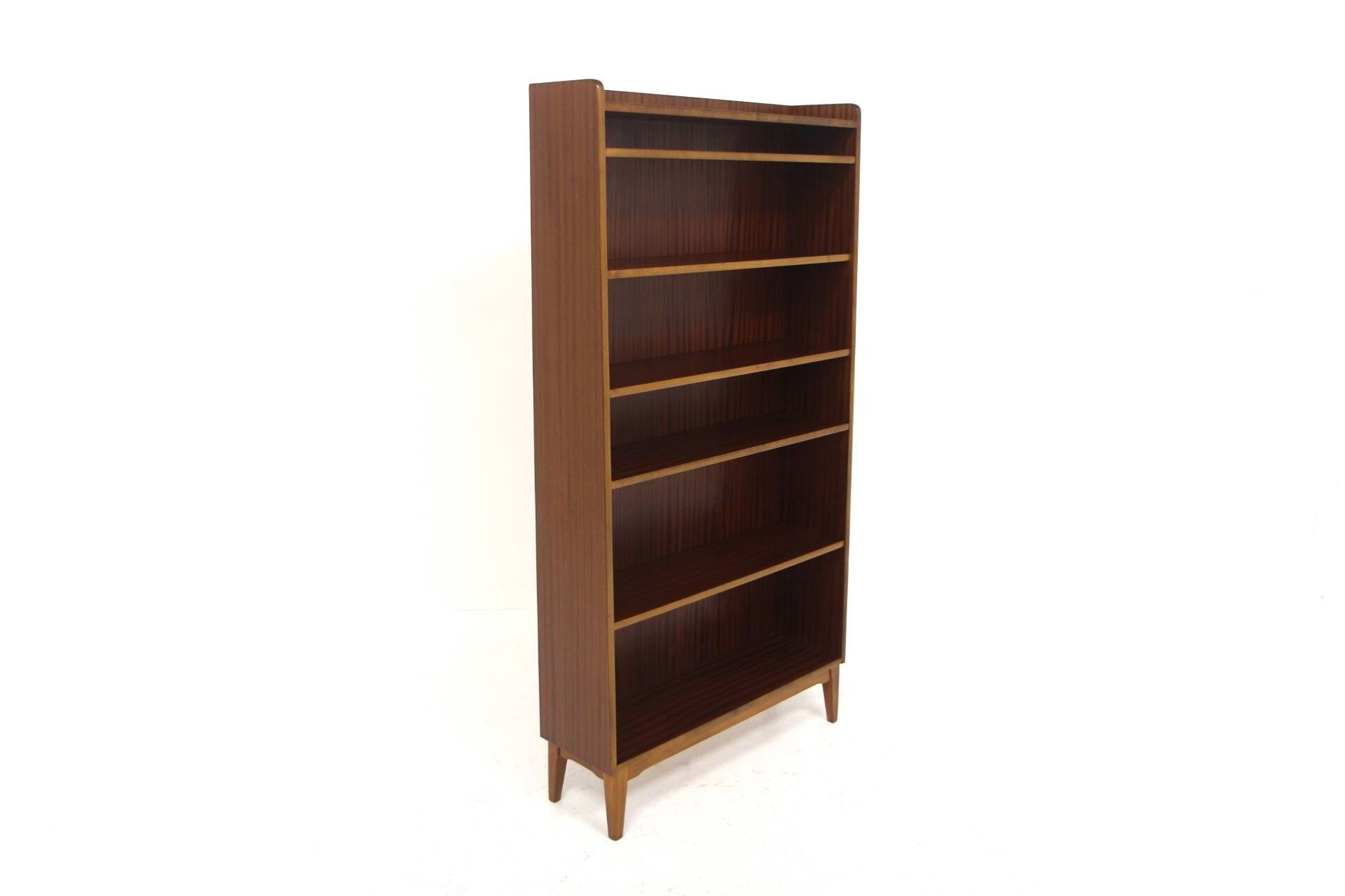 Scandinavian mahogany library, Sweden, 1950