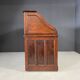 American roll-top desk, solid oak, Czechoslovakia, 1930s