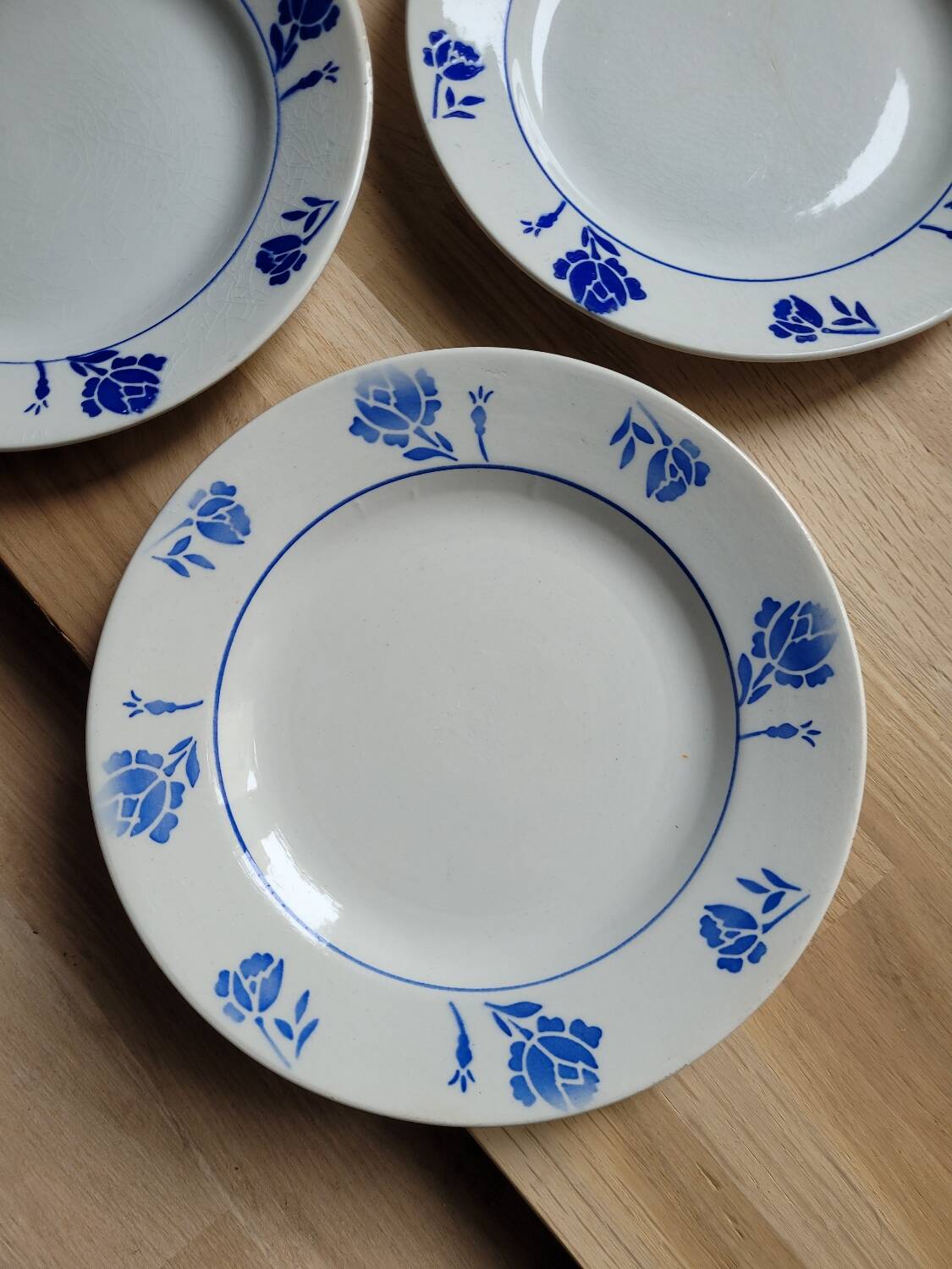 Set of 3 Luxembourg dessert plates