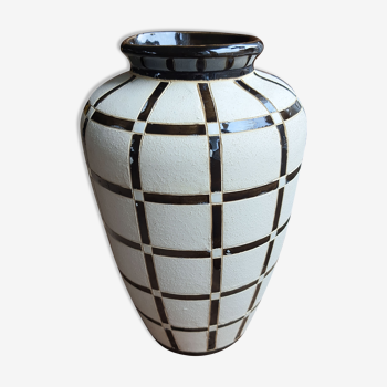 Vase céramique brut 1970/1980