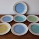 7 plates L'Amandinese model "excellence"