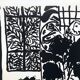 Henri matisse color poster (after) interior at the window, 1989