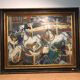 Painting Oil on Canvas Fauvism Circus Horse Dancer Circa 1960