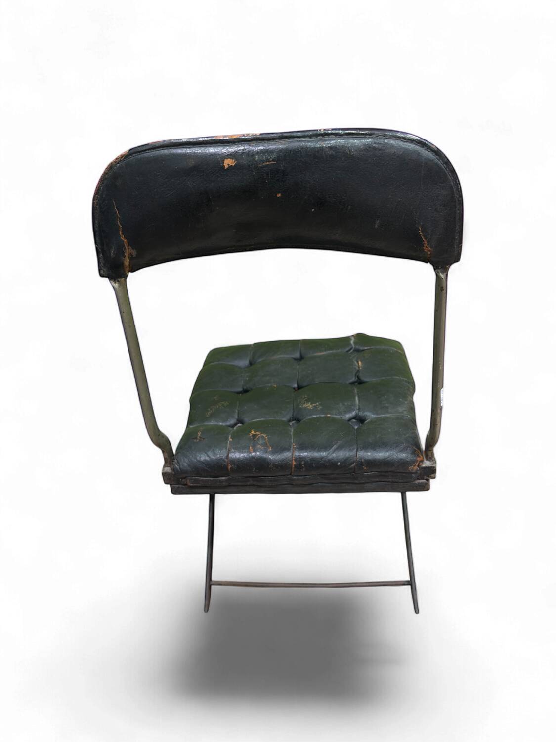 Chaise pliante vintage style industriel vers 1960