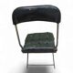 Chaise pliante vintage style industriel vers 1960