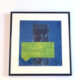 Original abstract print by Maya Memin, 90s