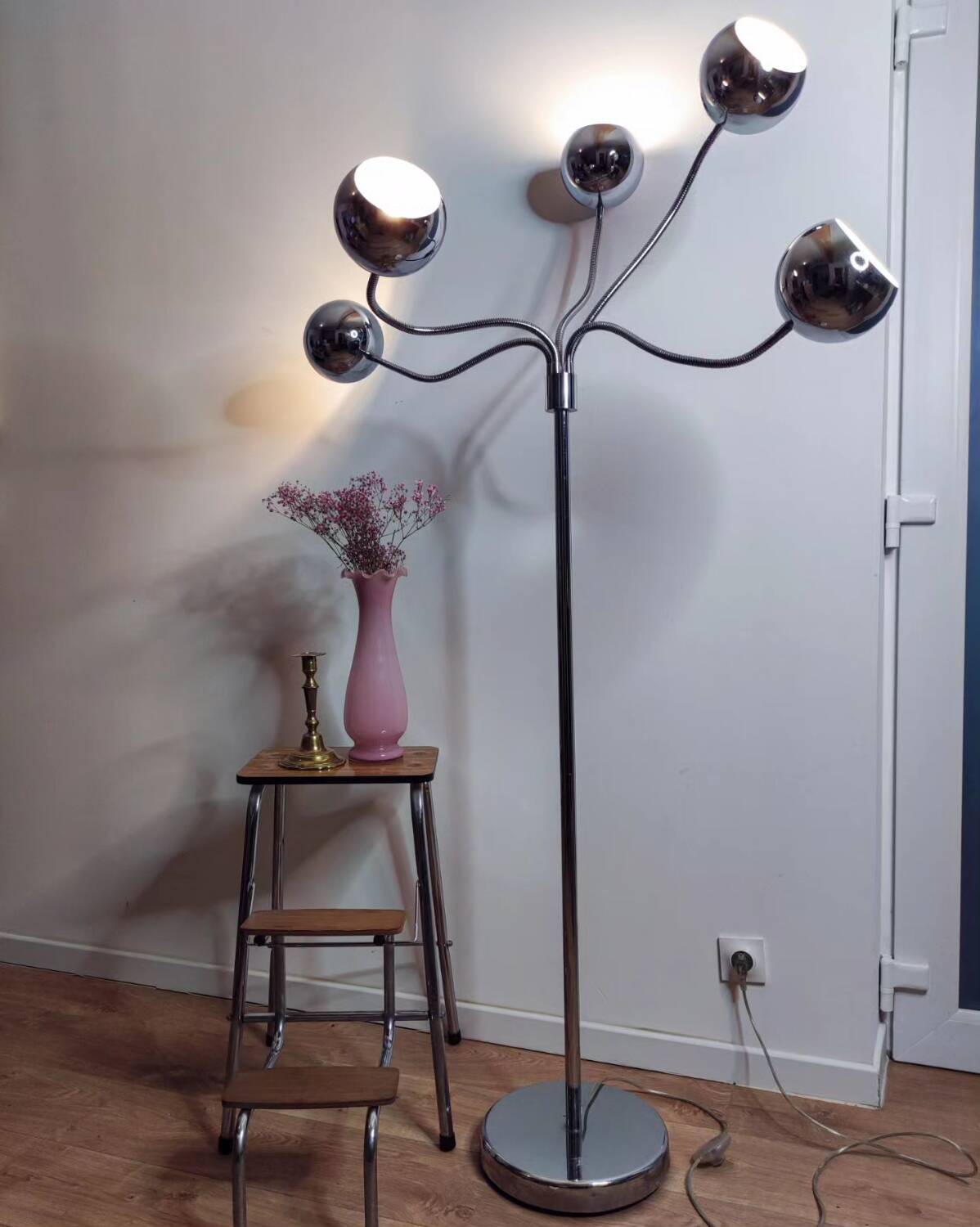 Lampadaire Eyeball esprit Geoffredo Reggiani