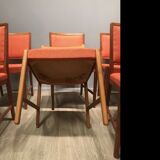 Un ensemble de six chaises danoises
