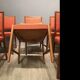 Un ensemble de six chaises danoises