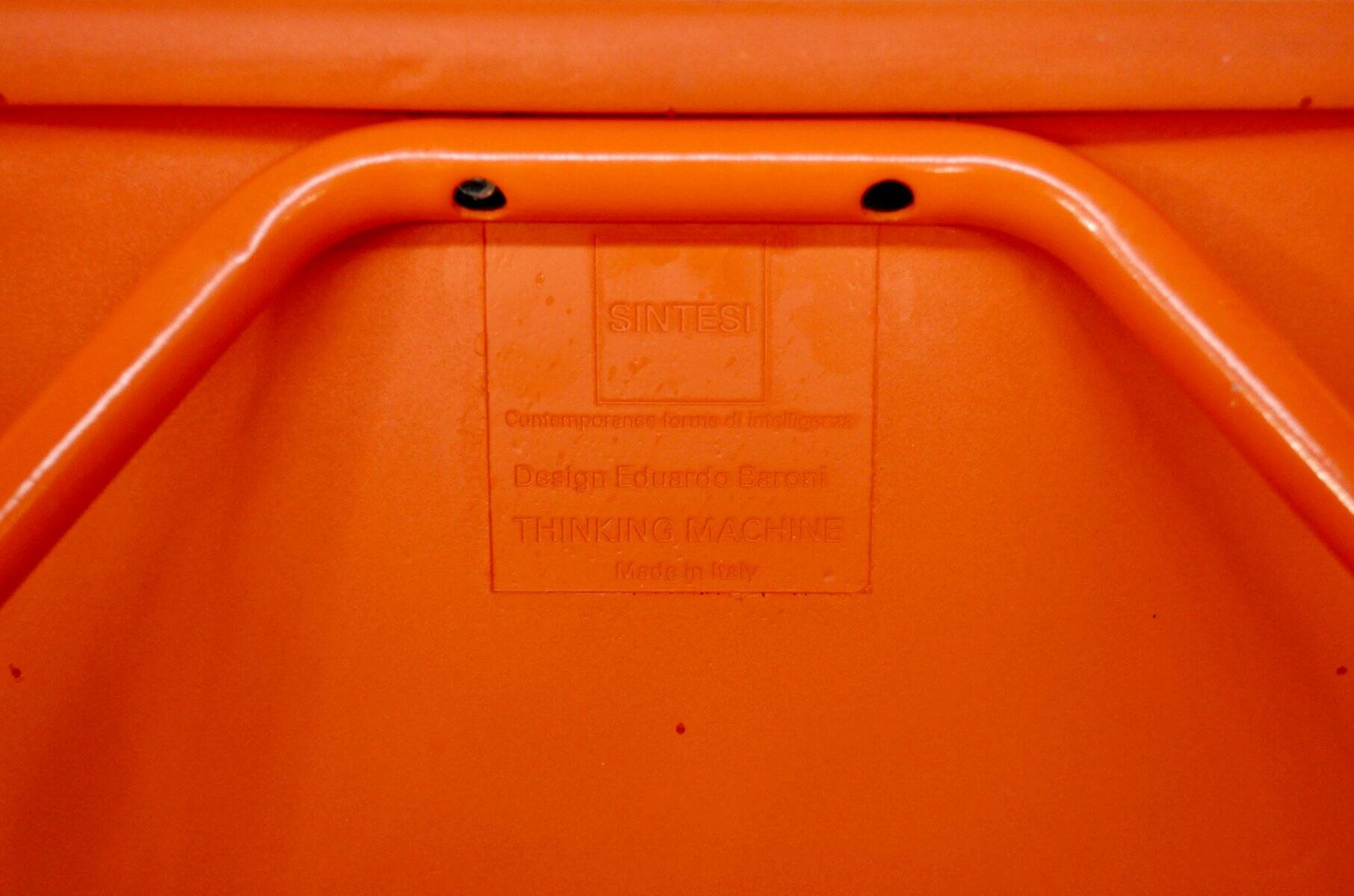 Chaise à bascule en métal et polyuréthane de Sintesi, Italie, 2010