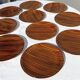 Set 10 plates African Art Deco 1930 Domino Sarreguemines