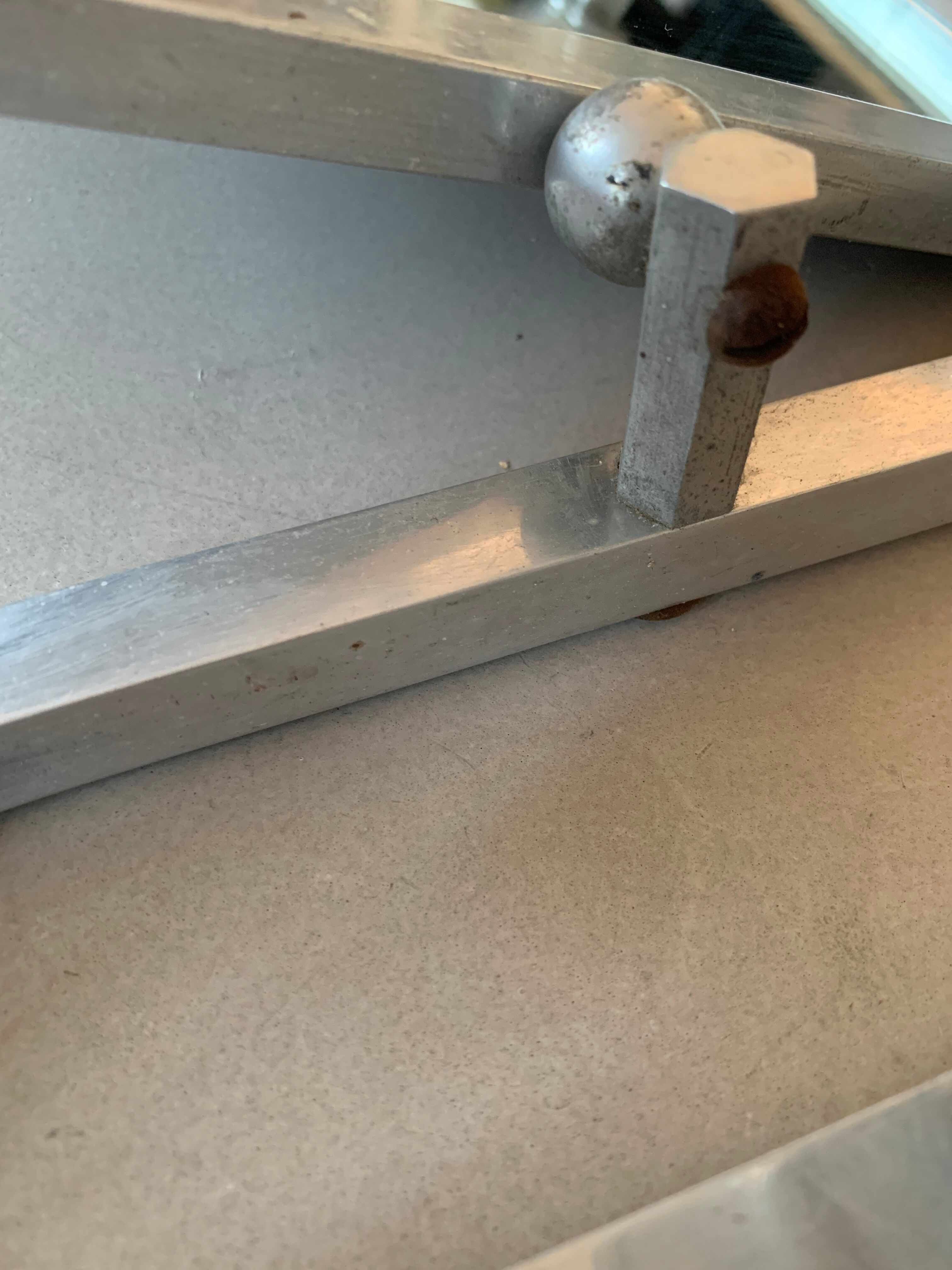 Old Art Deco wall coat rack