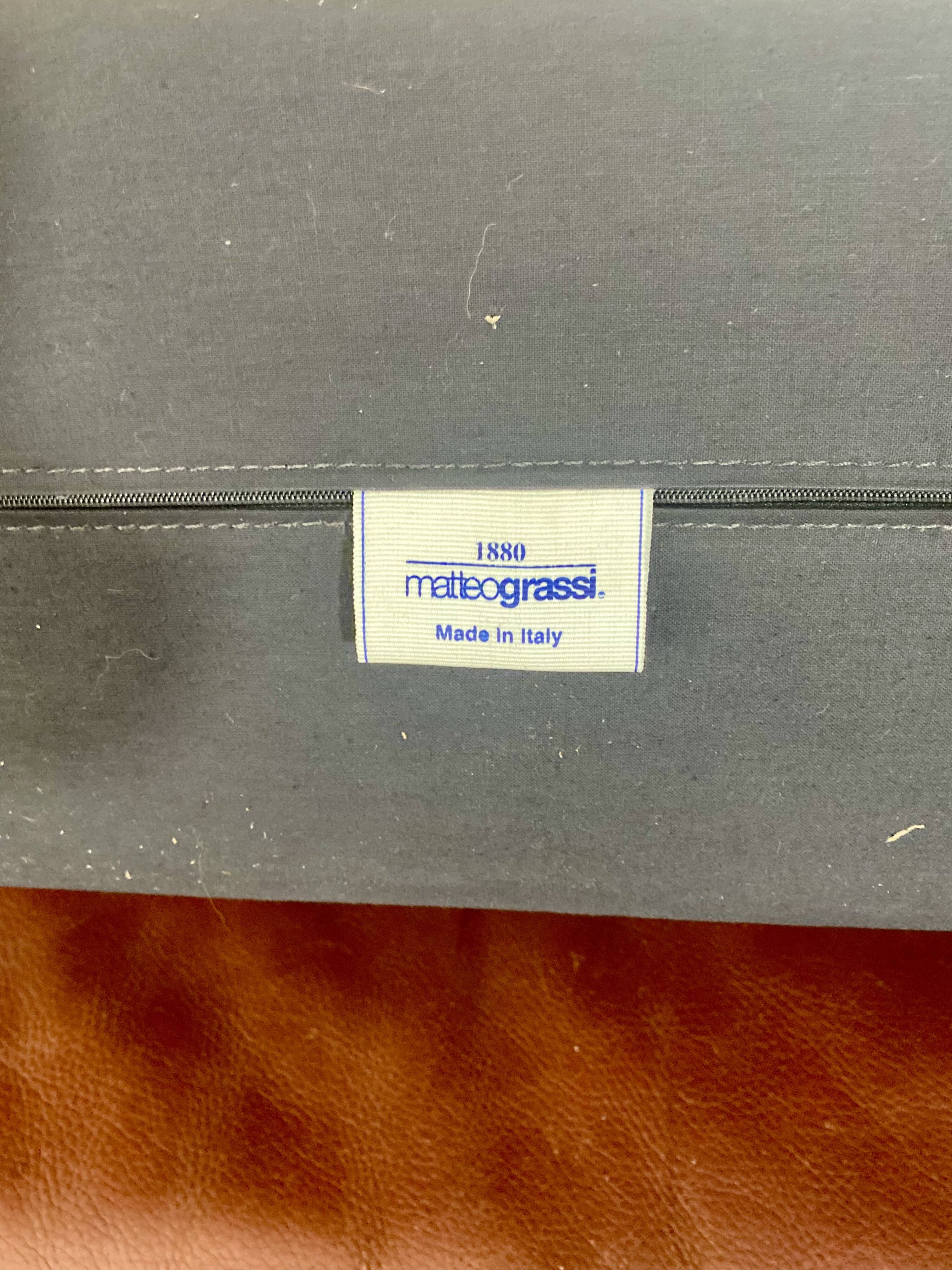 Two-seater canapé Korium KM 3/1 – Tito Agnoli for Matteo Grassi, Italy