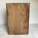 Old wooden box with handle