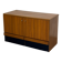Vintage teak sideboard, mid-century style, with doors and drawers.