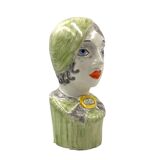 Tarcisio Tosin, Two half-bust sculptures, La Freccia, Vicenza Italy 1960s