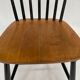 Chaise danoise 1960 design bois
