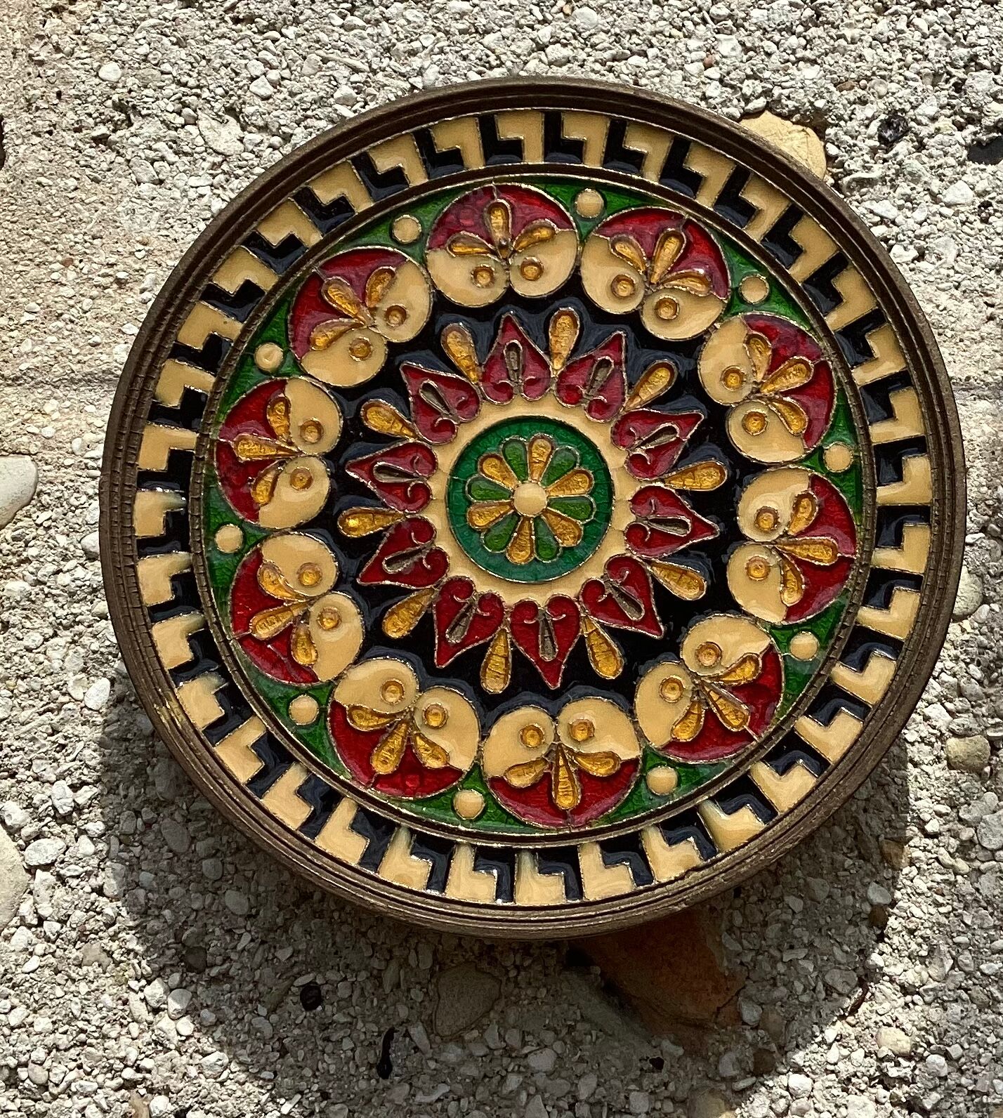 Vintage brass decoration