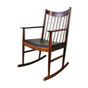 rocking-chair en palissandre